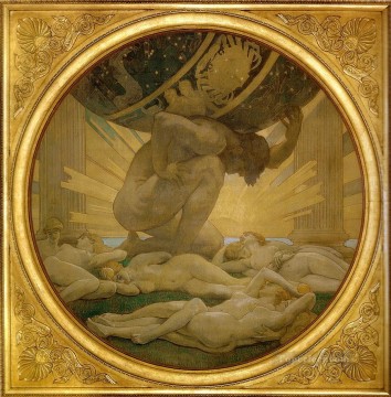 Atlasandthe Hesperides BostonMOFA 1922 John Singer Sargent Oil Paintings